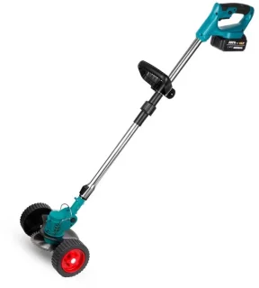 Elektrische Grasmaaier en Grastrimmer 1500W 2 Batterijen EU Stekker