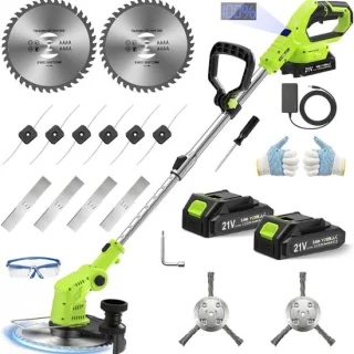 Elektrische grasmaaier en grastrimmer