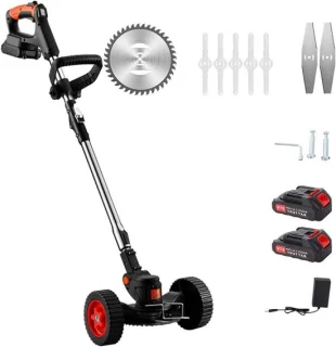 Elektrische grasmaaier en trimmer