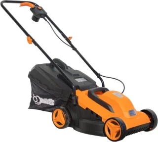 Elektrische grasmaaier (snoer) - Oranje/Zwart