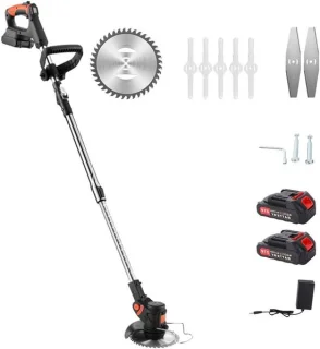 Elektrische grasmaaier trimmer - Zwart