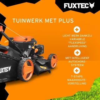 FUXTEC FX-RM5196PRO Benzine Grasmaaier 51cm Zelfrijdend