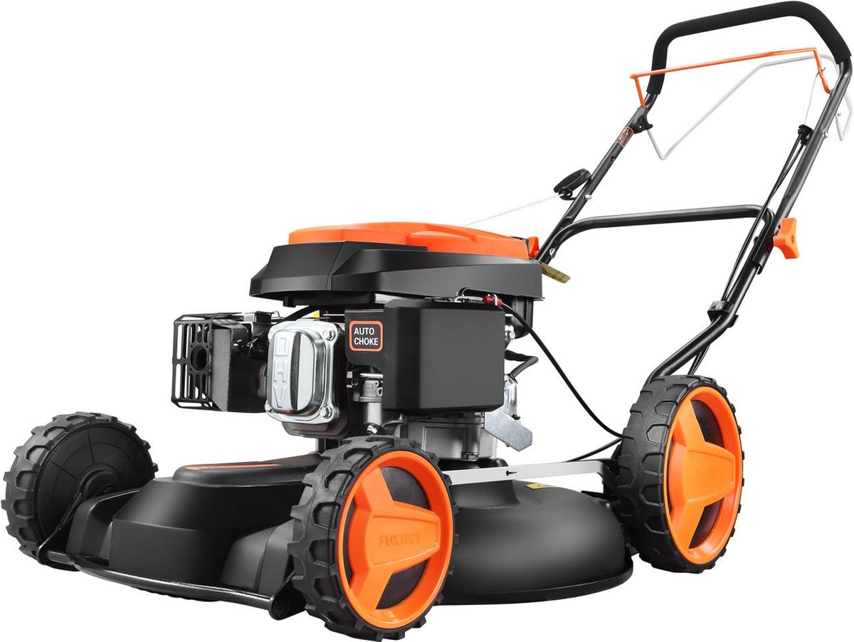 Wat vinden we goed aan de FUXTEC FX-RM51SA96 Benzine Grasmaaier 51cm