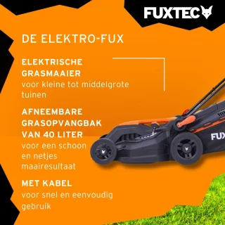 FUXTEC FX-RME38 Elektrische Grasmaaier