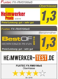 FUXTEC Grasmaaier FX-RM5196eS Benzine 51cm Zelfrijdend
