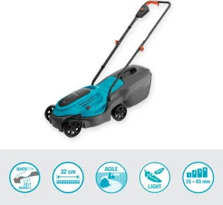 Gardena EasyMax 32/18V P4A Grasmaaier Set 4.0