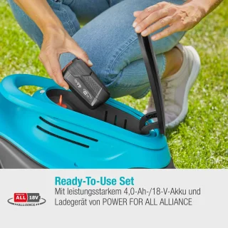 GARDENA PowerMax 30/18V P4A Accu Grasmaaier 18V