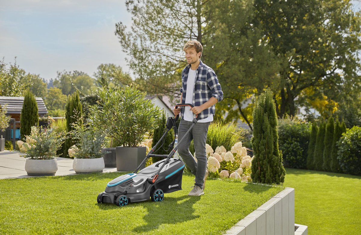 Wat vinden we goed aan de GARDENA PowerMax 37/1800 G2 Elektrische Grasmaaier