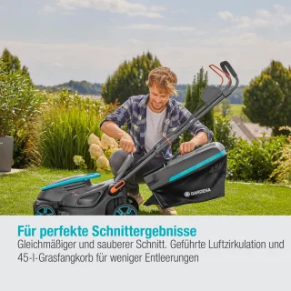 GARDENA PowerMax 37/36V P4A Accu Grasmaaier Set