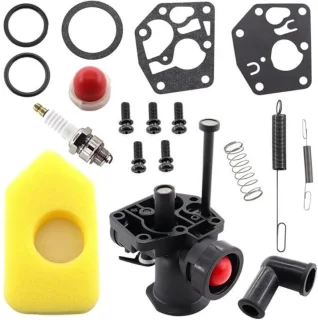 GELLDG carburateurkit met luchtfilter voor Briggs & Stratton