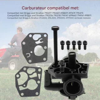 GELLDG carburateurkit met luchtfilter voor Briggs & Stratton