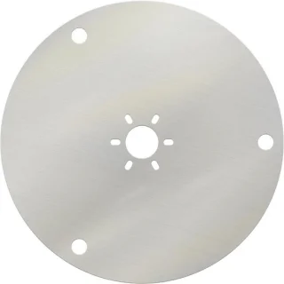 Glijplaat maaier 211 mm aluminium