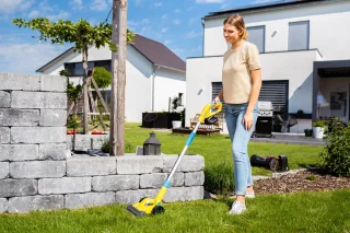 Gloria FineCut 18V gazon- en kantenmaaier inclusief accu en lader