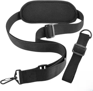 Gras trimmer draagband - Schouderharnas bosmaaier - 55-100 cm - zwart