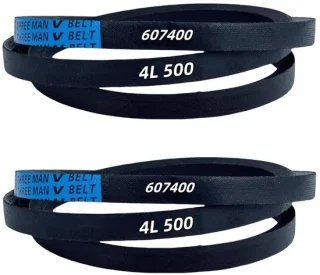 Grasmaaier aandrijfriem - 1/2 x 50 inch - zwart