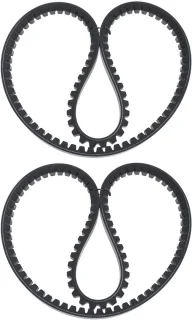 Grasmaaier aandrijfriem v-snaar tractor 991 x 17 mm zwart