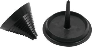 Grasmaaier balancer - 6x5 cm - zwart