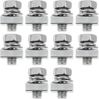Grasmaaier batterij bevestiging M5x10mm - 20 stuks vierkante moer schroef set