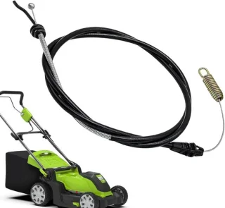 Grasmaaier bedieningskabel 137 cm zwart