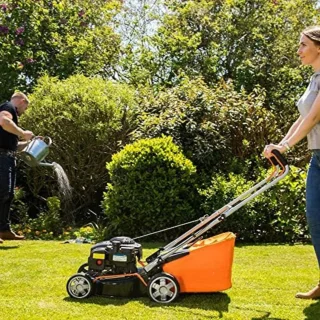 Grasmaaier benzine zelfrijdend 41 cm Maaibreedte