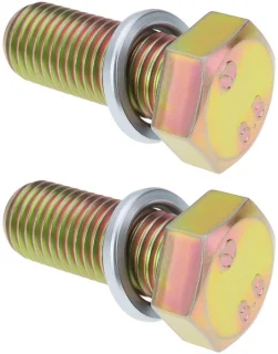 Grasmaaier blade bouten 5/8-18x1-1/2 met borgringen, 2 stuks