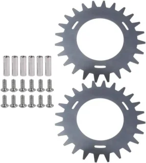 Grasmaaier grip spikes