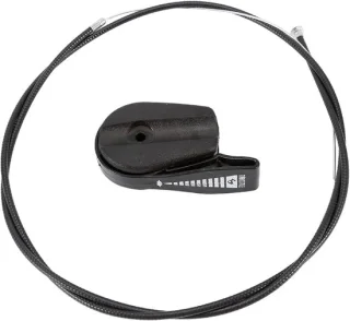 Grasmaaier kabel 65 inch - throttle kabel - zwart
