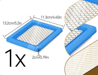 Grasmaaier luchtfilter compatibel met 491588 399959 - m-winkel