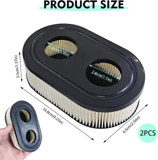 Grasmaaier luchtfilters set van 2 ShopVlot