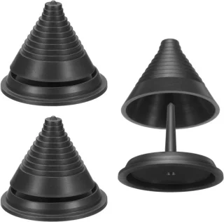 Grasmaaier mes-balancer 60 x 50 mm – kunststof – 3 stuks