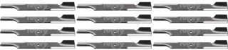 Grasmaaier messen set van 12 stuks 16-1/51 cm metaal
