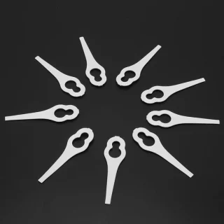 Grasmaaier Messen - Snijonderdelen Gazon - Gazon Onderhouden - Premium Kwaliteit - 50 Stuks - Wit