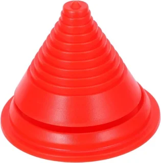 Grasmaaier messenbalancer - 6.2 x 5.8 x 5.8 cm - rood