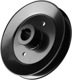 Grasmaaier Reservepoelie 137 cm Zwart