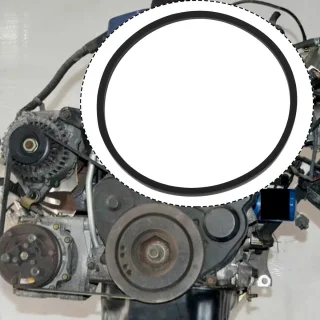 Grasmaaier riem 1041 mm V-type