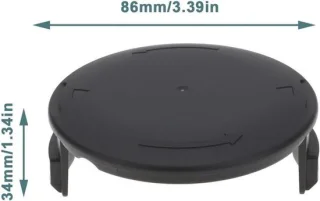 Grasmaaier spoel dop 86x34mm