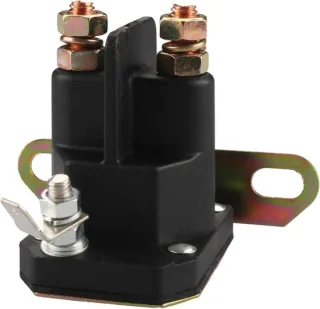 Grasmaaier starter solenoïde 12v 3 terminal standaard formaat zwart