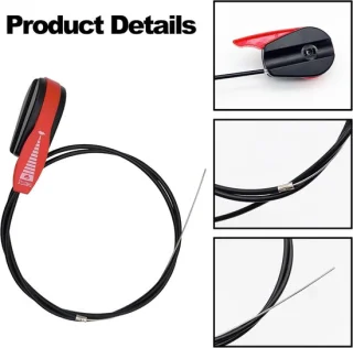 Grasmaaier throttlekabel schakelset 165 cm