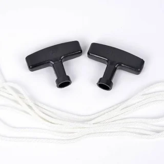 Grasmaaier trekkoord set 90cm - 2 stuks met handvatten - vervanging voor Honda GX100 GX120 GX160 GX240 GX270 - ShopVlot