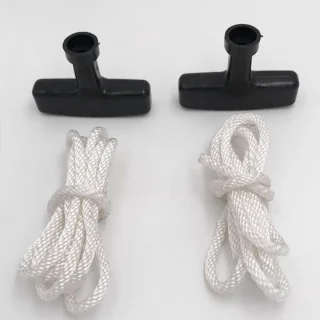 Grasmaaier trekkoord set 90cm - 2 stuks met handvatten - vervanging voor Honda GX100 GX120 GX160 GX240 GX270 - ShopVlot