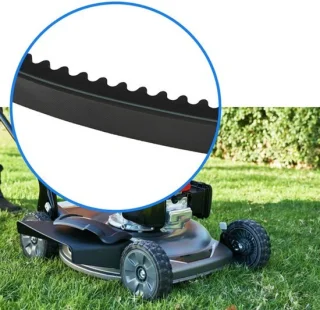 Grasmaaier v-riem 48175 - tanden - 700x13x9.5mm