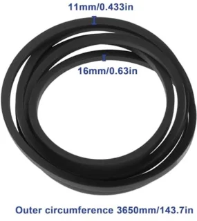 Grasmaaier v-type rubberen aandrijfriem 604817