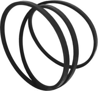 Grasmaaierband maaidekriem 88 cm zwart
