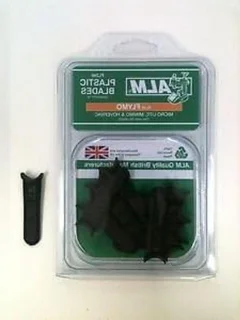 Grasmaaiermessen - Set van 10 (194 mm) - Zwart