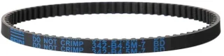 Grasmaaierriem 115 cm zwart