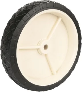 Grasmaaierwiel 200 mm – universeel kunststof met rubberen band – ServiceTopper
