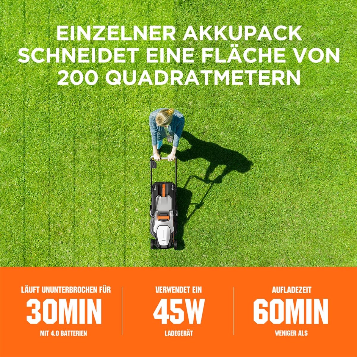 Grastrimmer Accu Elektrisch Kantenmaaier Grasmaaier