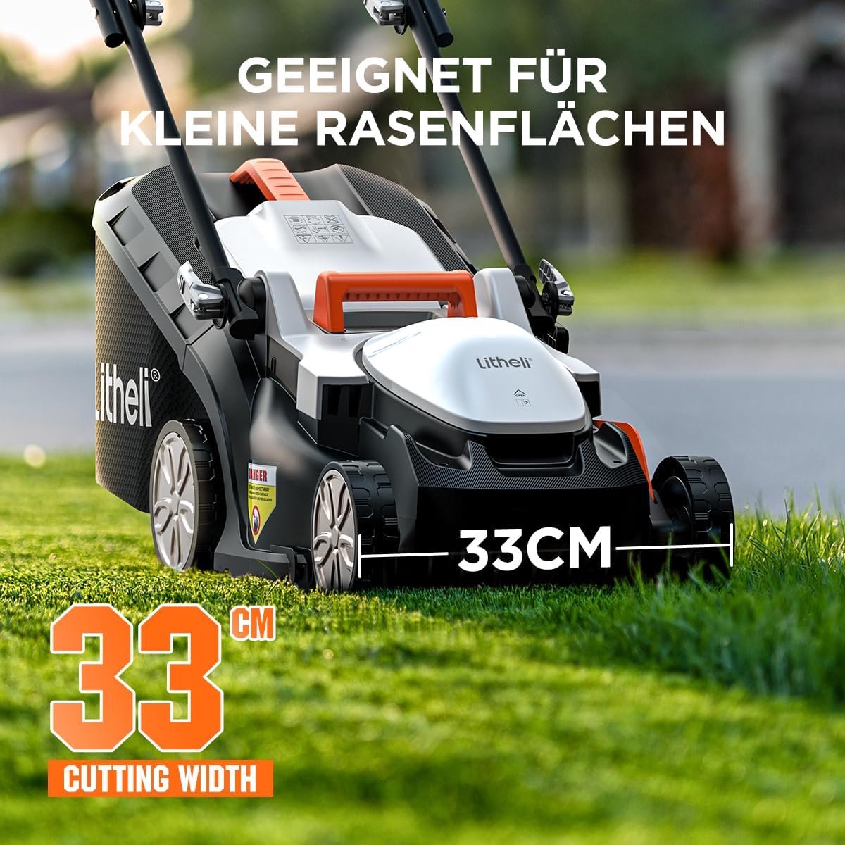 Grastrimmer Accu Elektrisch Kantenmaaier Grasmaaier