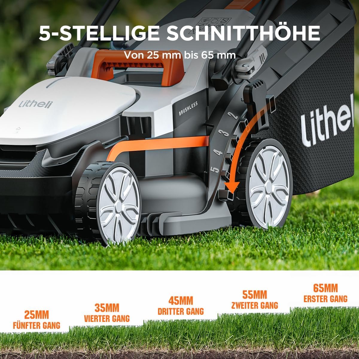 Grastrimmer Accu Elektrisch Kantenmaaier Grasmaaier