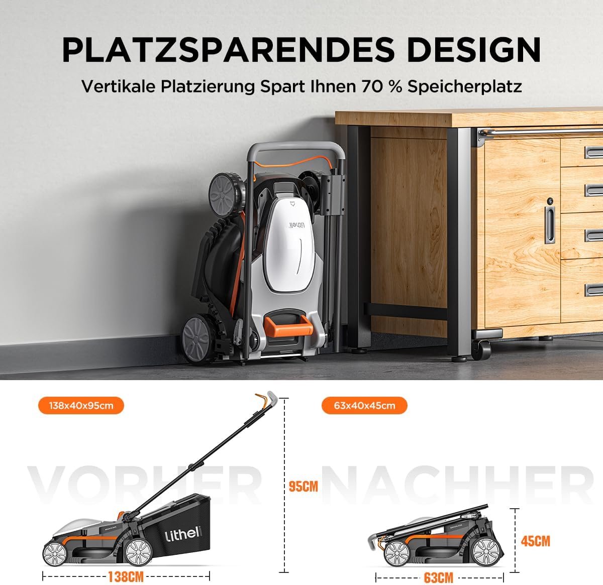 Grastrimmer Accu Elektrisch Kantenmaaier Grasmaaier